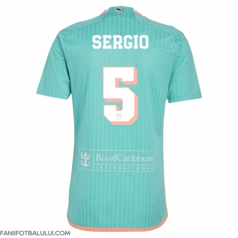 Inter Miami Sergio Busquets #5 Tricou Fotbal Replică 2024-25 Barbati Treilea